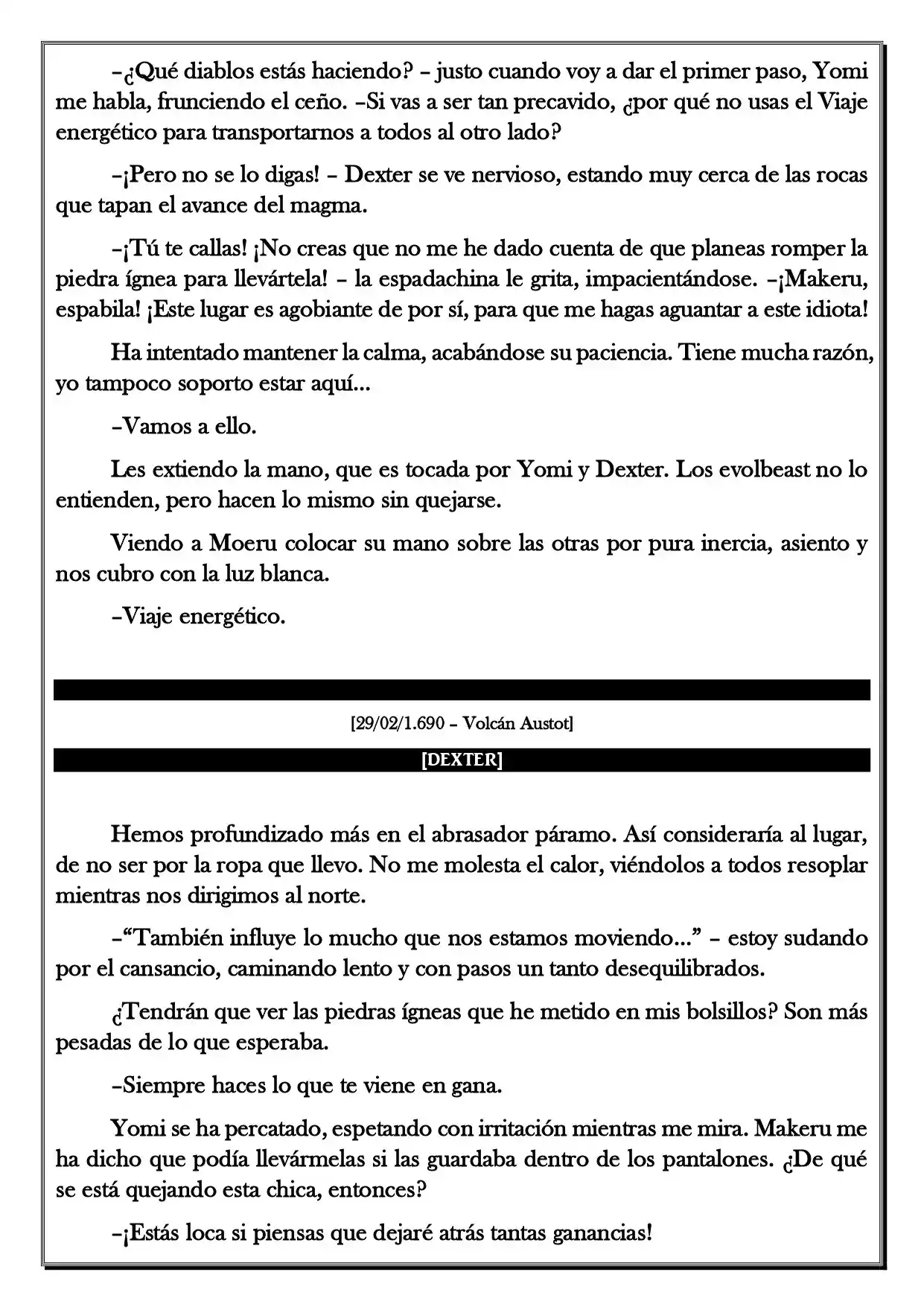 Monochrome Cross - Remade (Novela) - Capítulo 133 - Página 5 - LectorTMOo