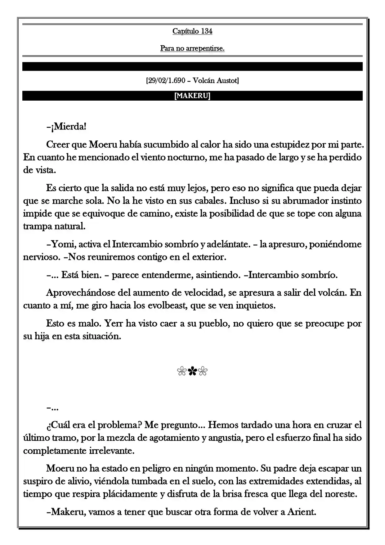 Monochrome Cross - Remade (Novela) - Capítulo 134 - Página 2 - LectorTMOo