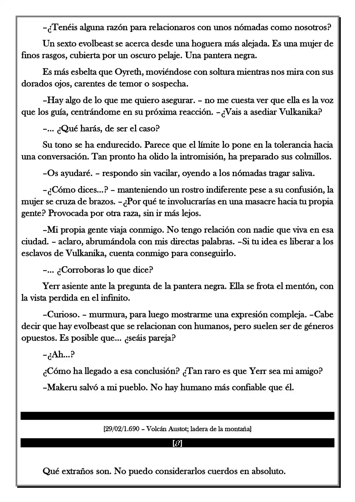 Monochrome Cross - Remade (Novela) - Capítulo 135 - Página 3 - LectorTMOo