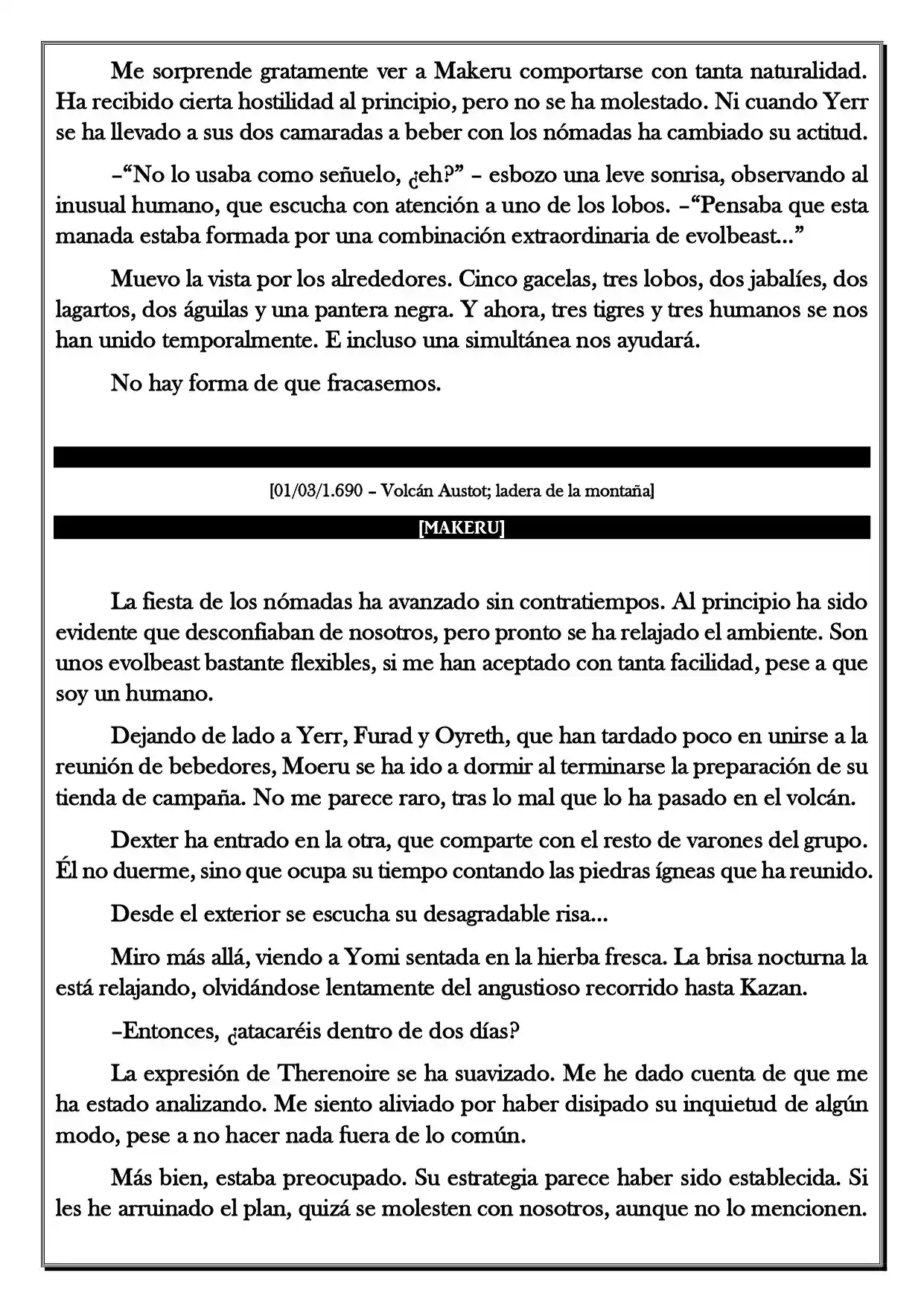 Monochrome Cross - Remade (Novela) - Capítulo 135 - Página 5 - LectorTMOo