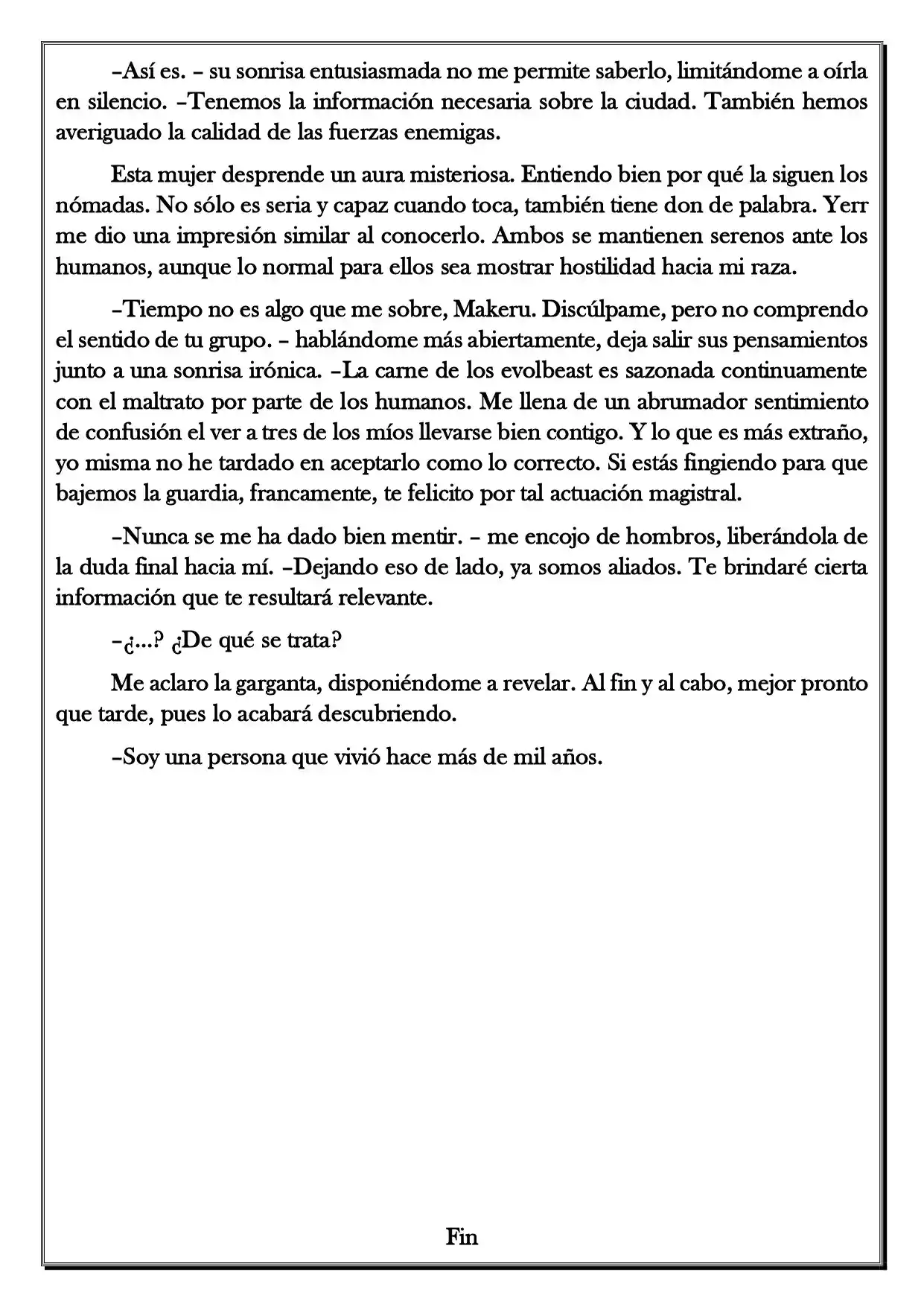 Monochrome Cross - Remade (Novela) - Capítulo 135 - Página 6 - LectorTMOo