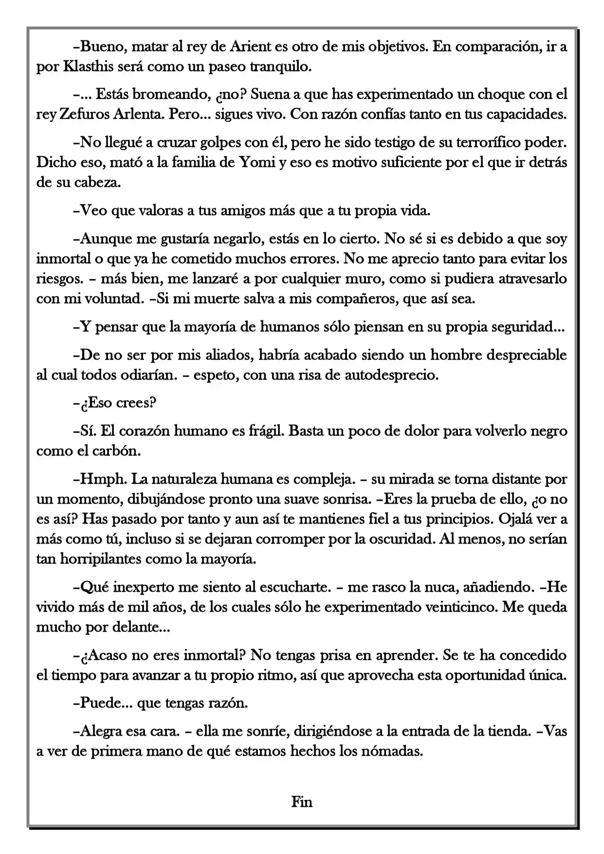 Monochrome Cross - Remade (Novela) - Capítulo 137 - Página 6 - LectorTMOo