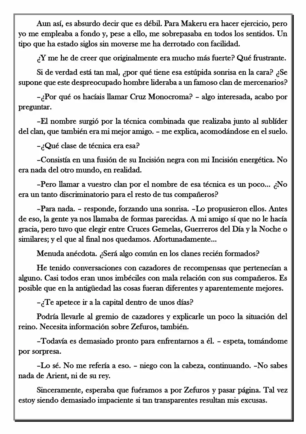 Monochrome Cross - Remade (Novela) - Capítulo 14 - Página 3 - LectorTMOo