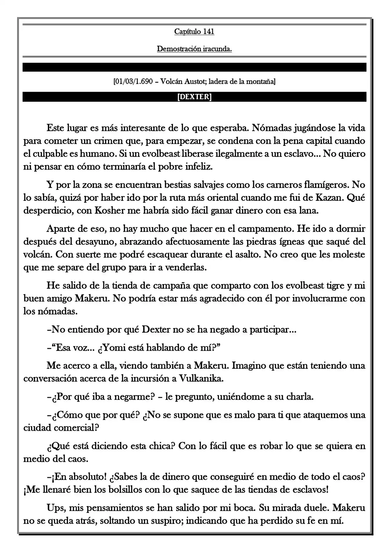 Monochrome Cross - Remade (Novela) - Capítulo 141 - Página 2 - LectorTMOo