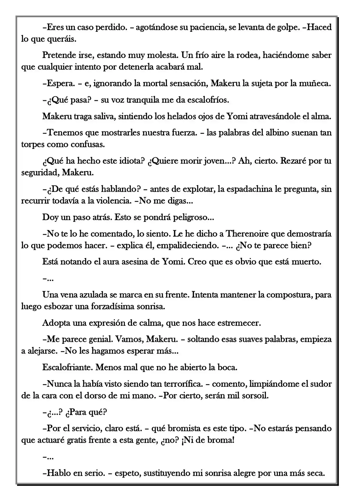 Monochrome Cross - Remade (Novela) - Capítulo 141 - Página 3 - LectorTMOo