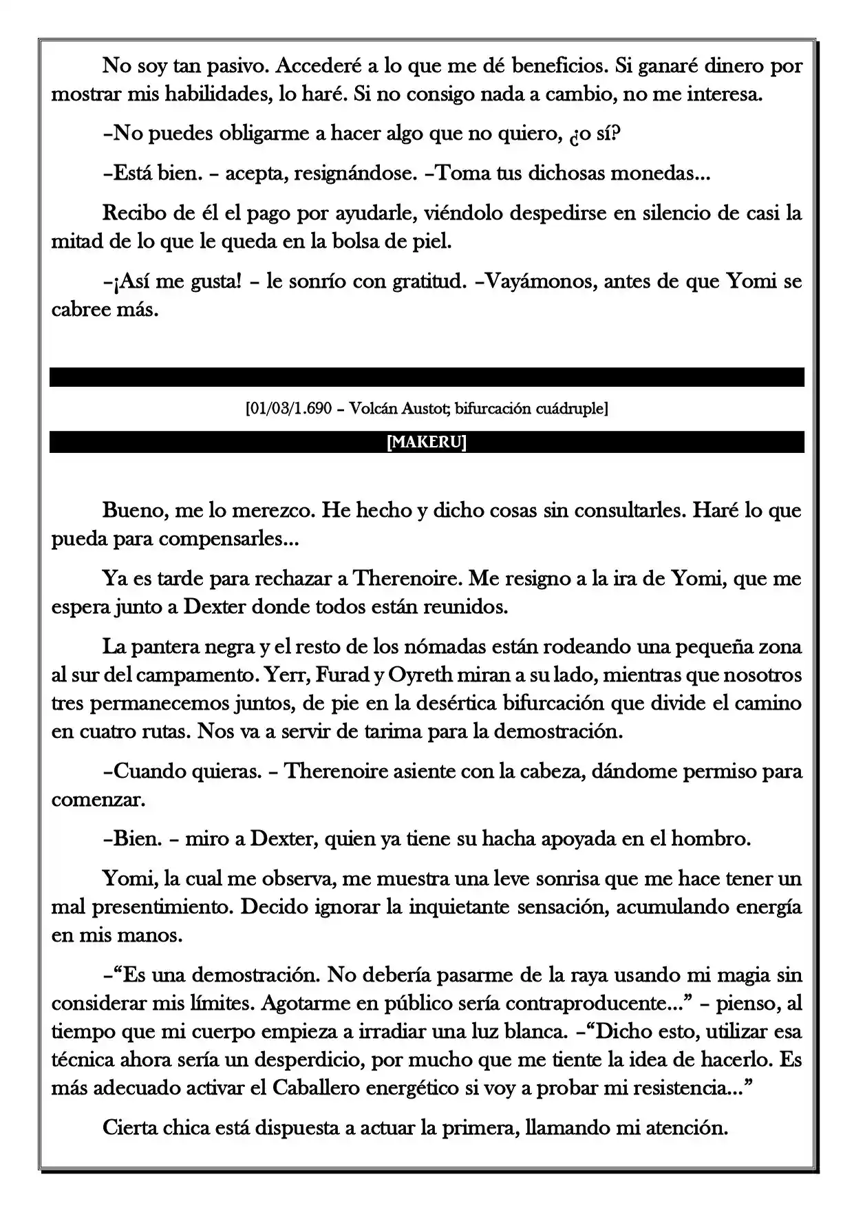 Monochrome Cross - Remade (Novela) - Capítulo 141 - Página 4 - LectorTMOo