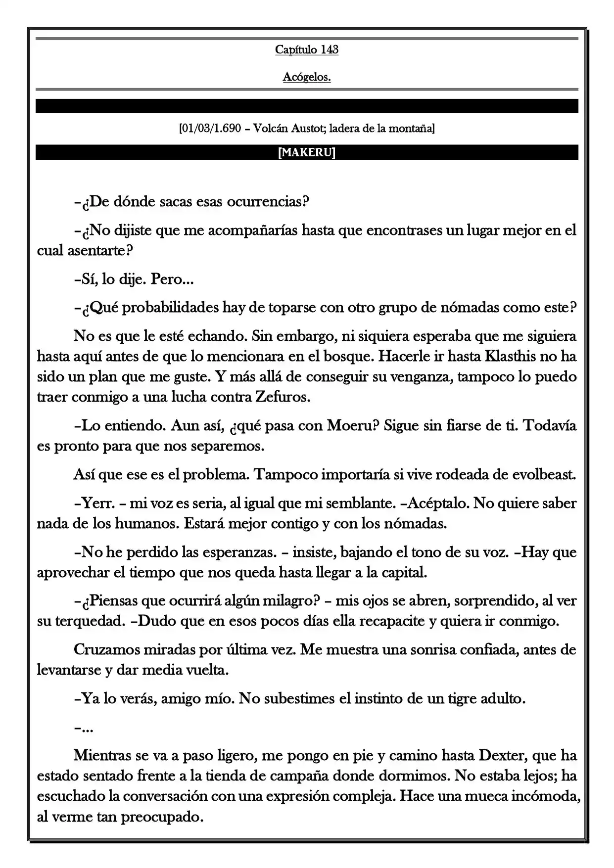 Monochrome Cross - Remade (Novela) - Capítulo 143 - Página 2 - LectorTMOo