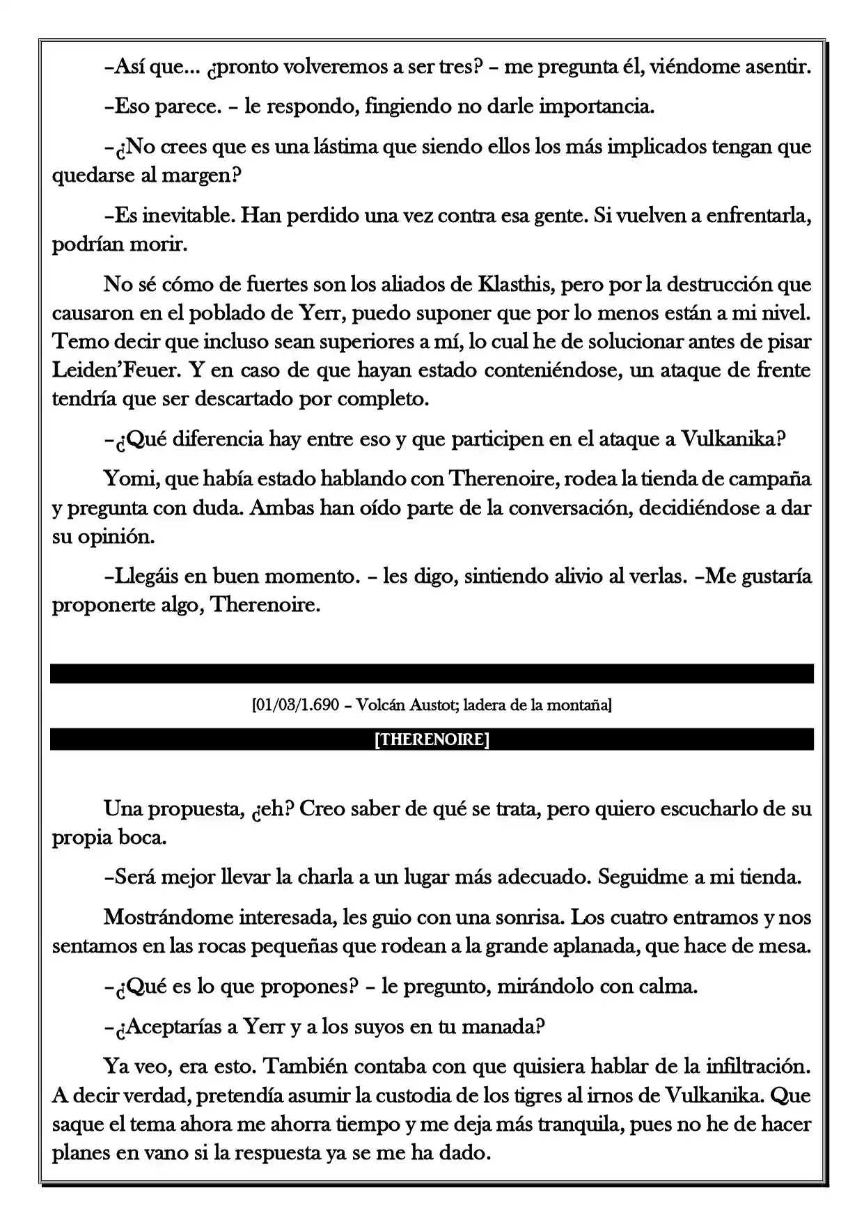 Monochrome Cross - Remade (Novela) - Capítulo 143 - Página 3 - LectorTMOo