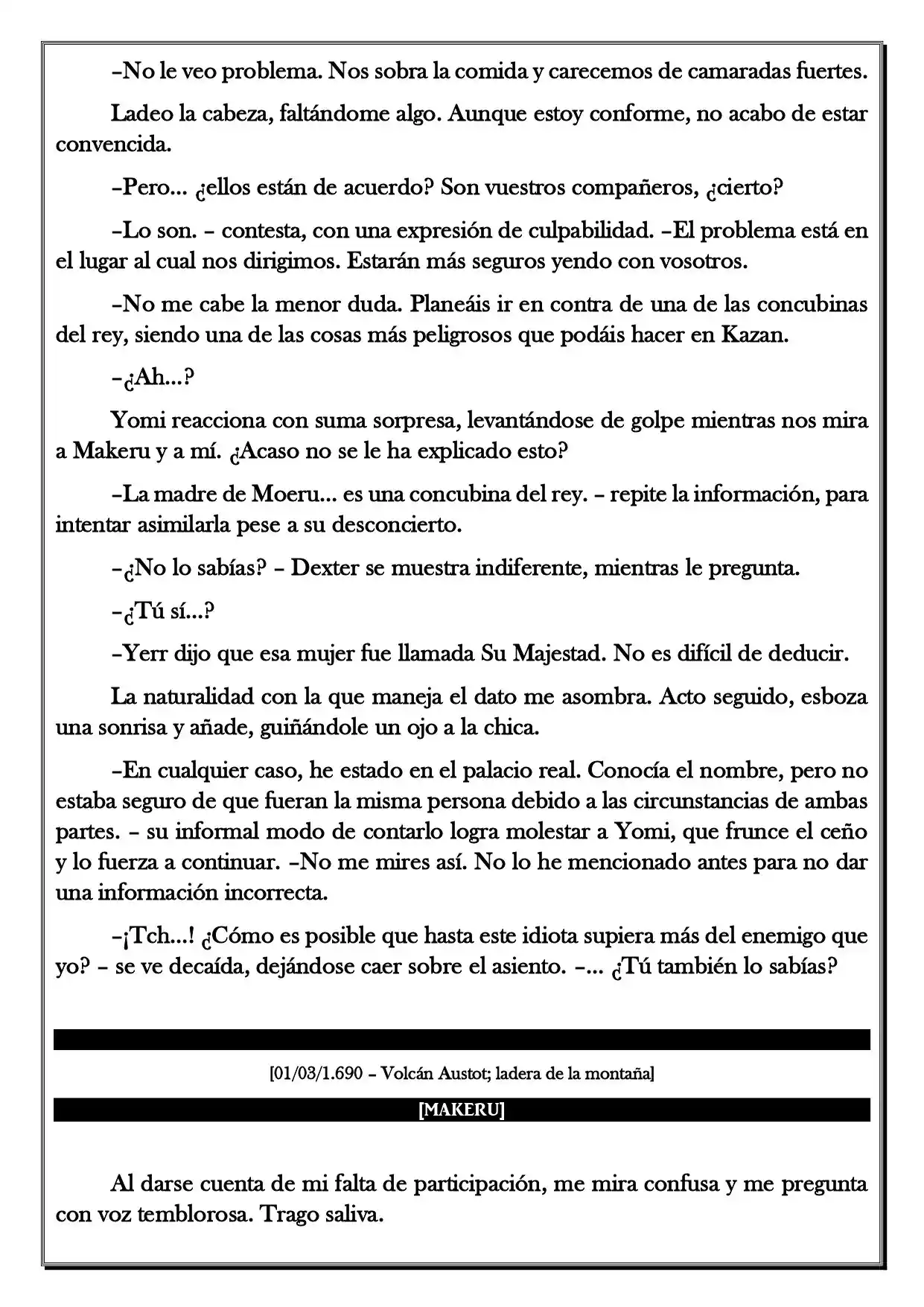 Monochrome Cross - Remade (Novela) - Capítulo 143 - Página 4 - LectorTMOo