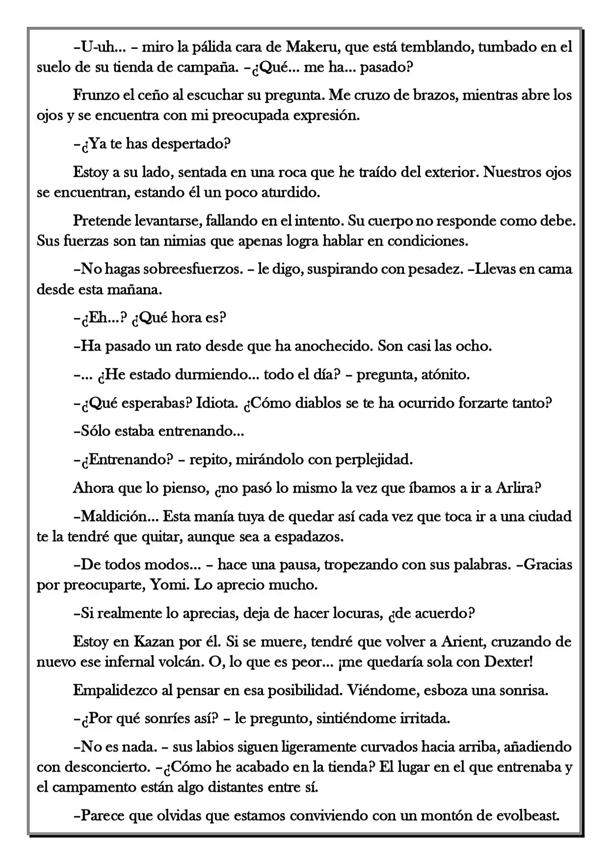 Monochrome Cross - Remade (Novela) - Capítulo 144 - Página 5 - LectorTMOo