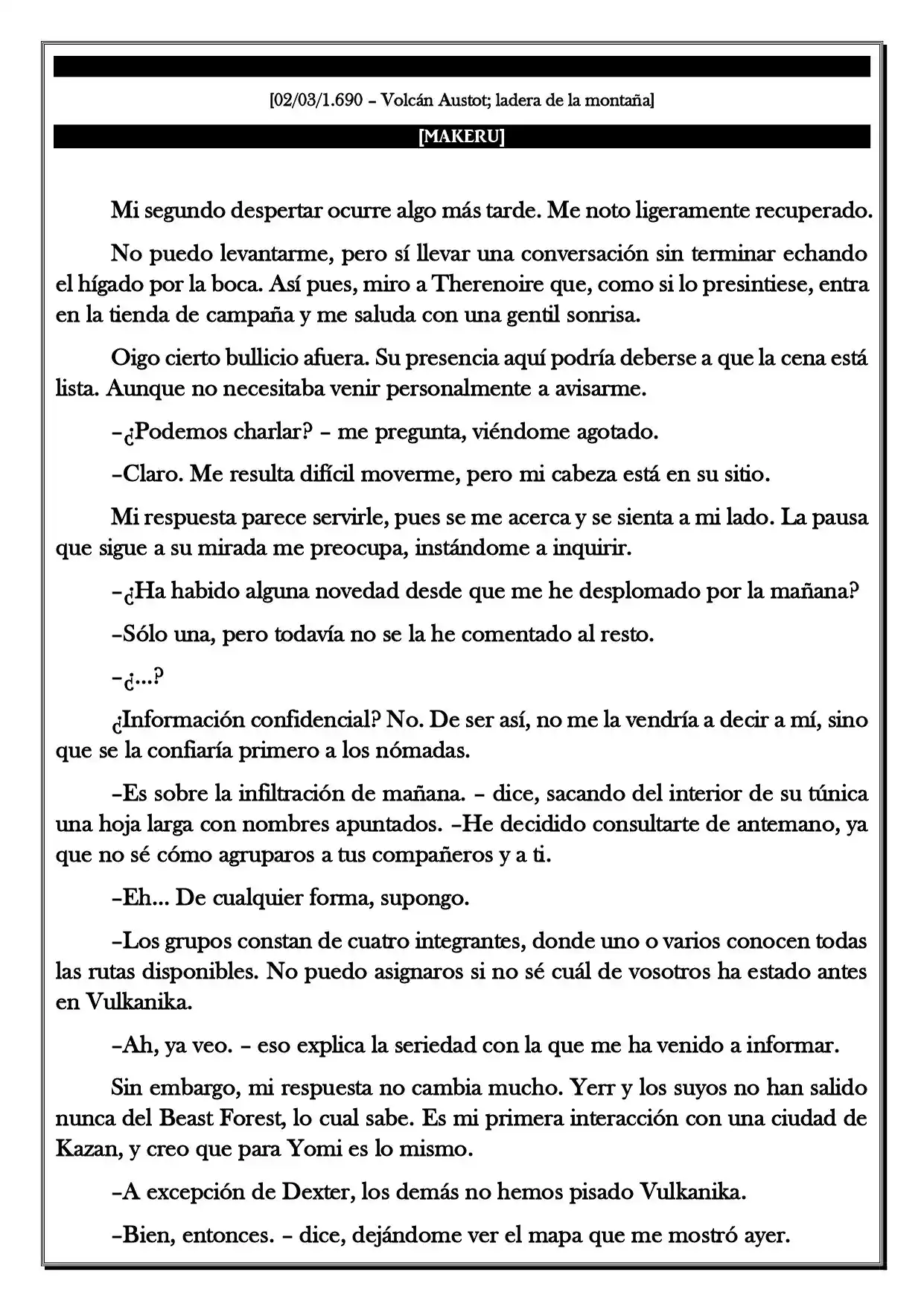 Monochrome Cross - Remade (Novela) - Capítulo 145 - Página 3 - LectorTMOo