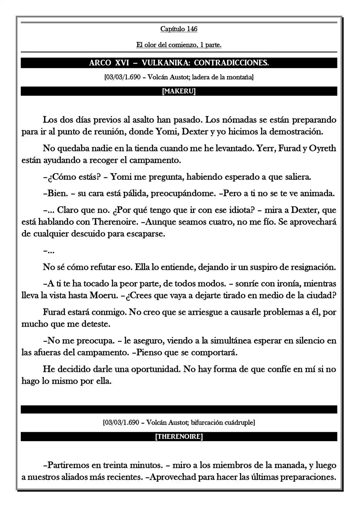 Monochrome Cross - Remade (Novela) - Capítulo 146 - Página 2 - LectorTMOo