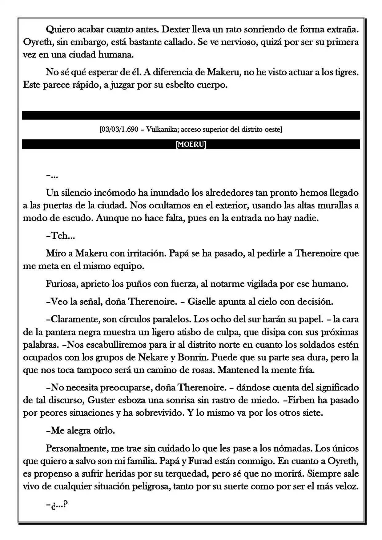 Monochrome Cross - Remade (Novela) - Capítulo 146 - Página 5 - LectorTMOo