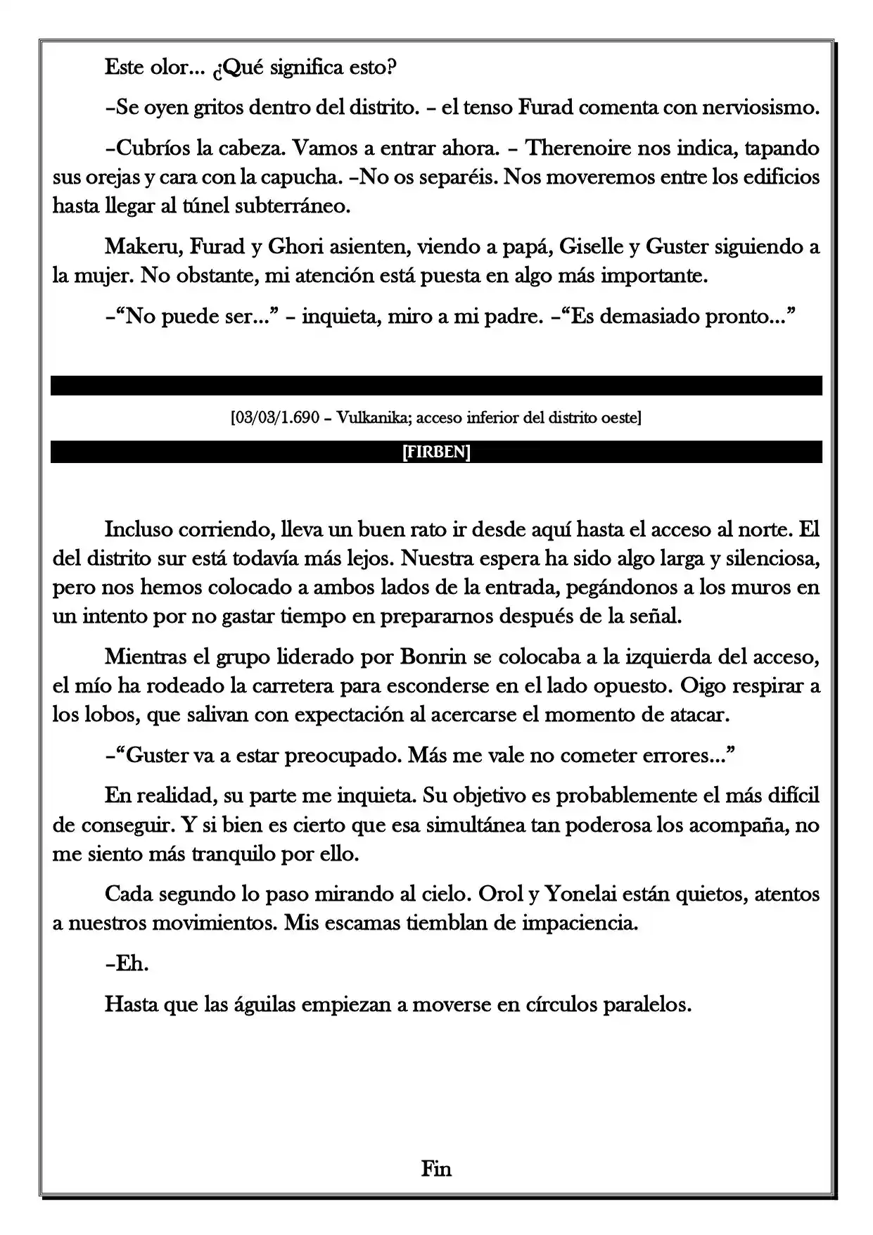 Monochrome Cross - Remade (Novela) - Capítulo 146 - Página 6 - LectorTMOo