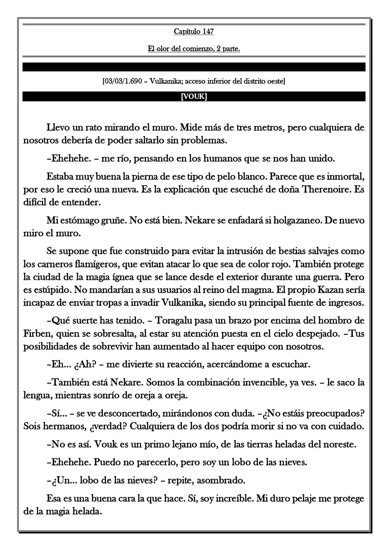 Monochrome Cross - Remade (Novela) - Capítulo 147 - Página 2 - LectorTMOo