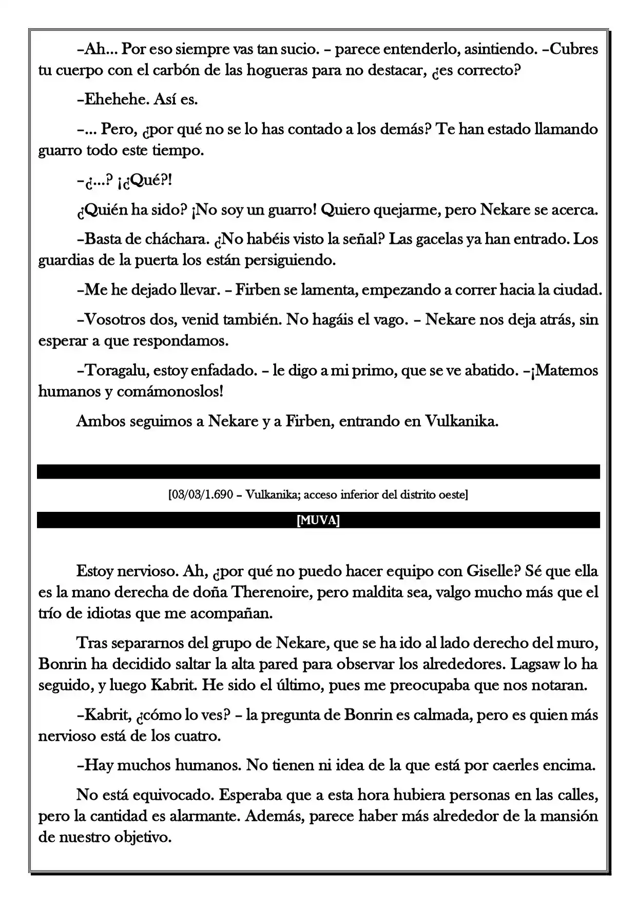 Monochrome Cross - Remade (Novela) - Capítulo 147 - Página 3 - LectorTMOo