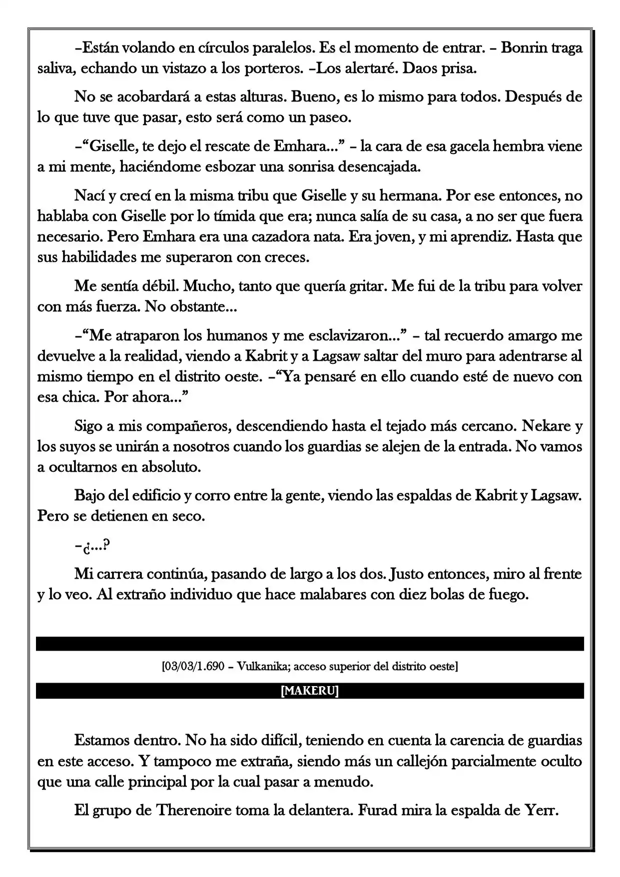 Monochrome Cross - Remade (Novela) - Capítulo 147 - Página 6 - LectorTMOo
