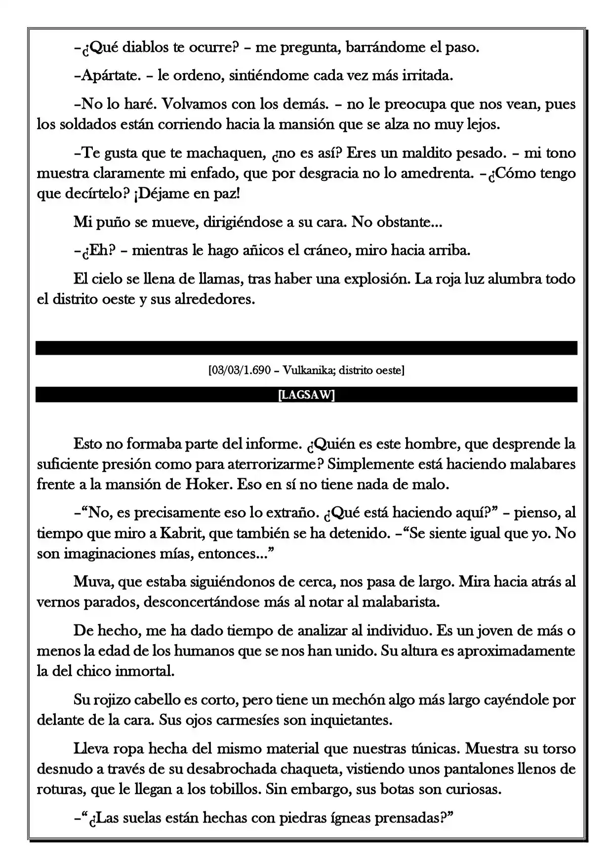Monochrome Cross - Remade (Novela) - Capítulo 148 - Página 3 - LectorTMOo