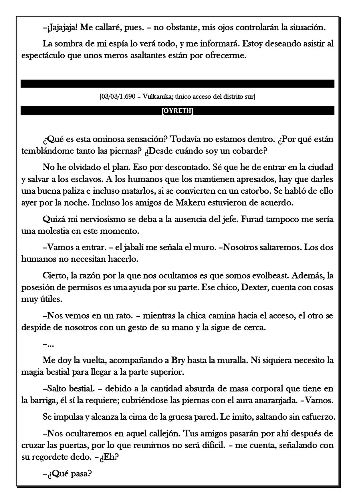 Monochrome Cross - Remade (Novela) - Capítulo 149 - Página 4 - LectorTMOo