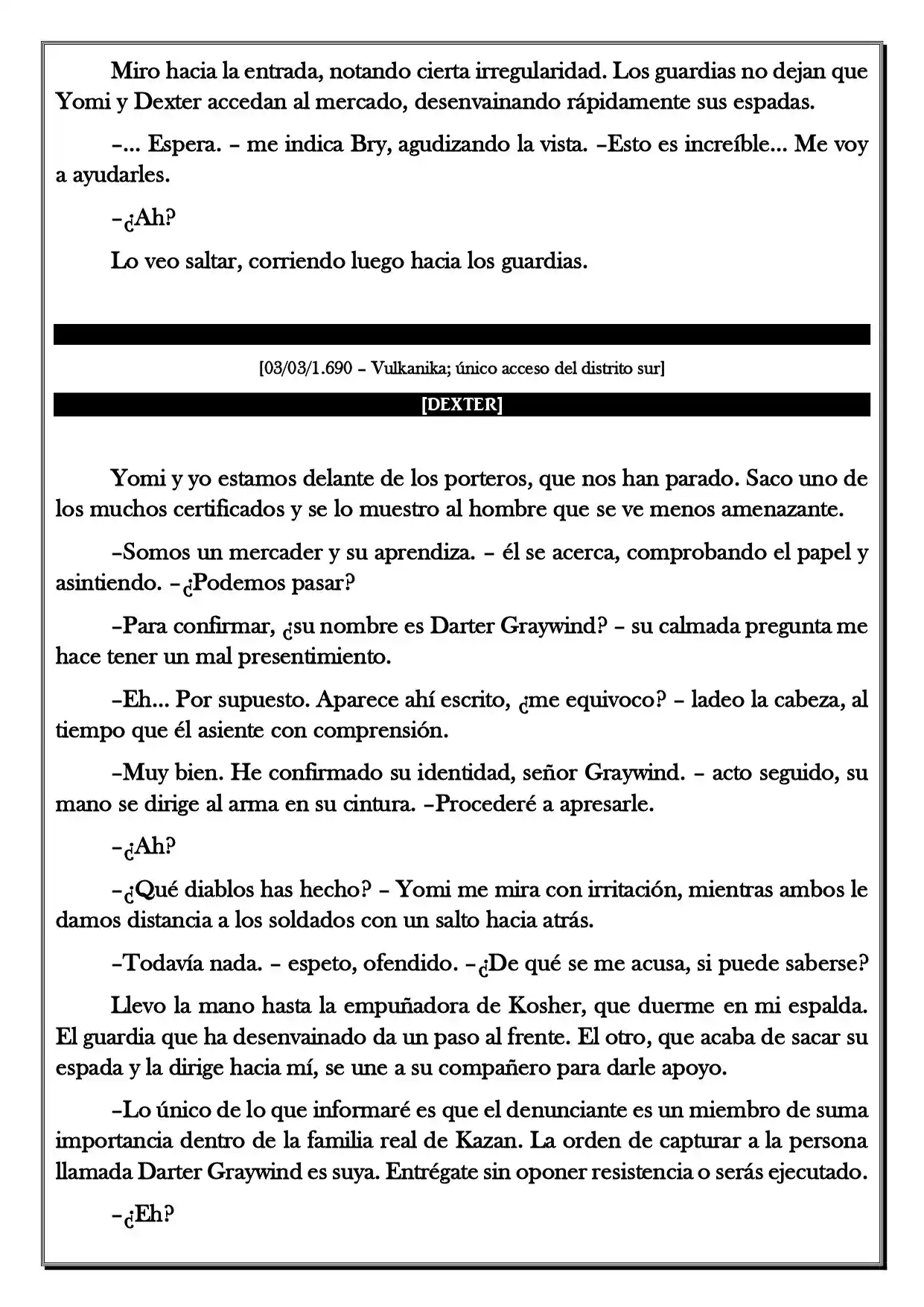 Monochrome Cross - Remade (Novela) - Capítulo 149 - Página 5 - LectorTMOo