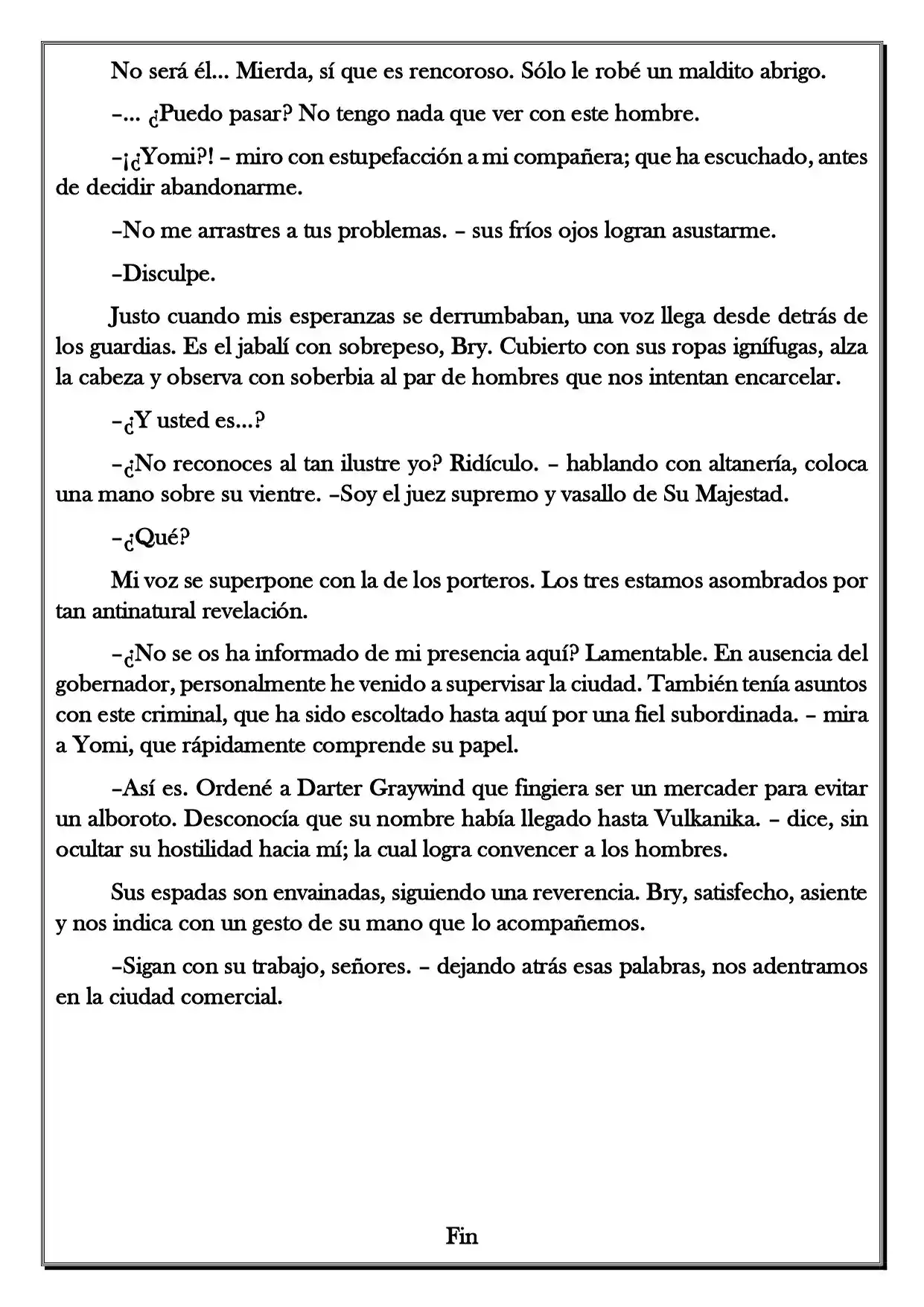 Monochrome Cross - Remade (Novela) - Capítulo 149 - Página 6 - LectorTMOo