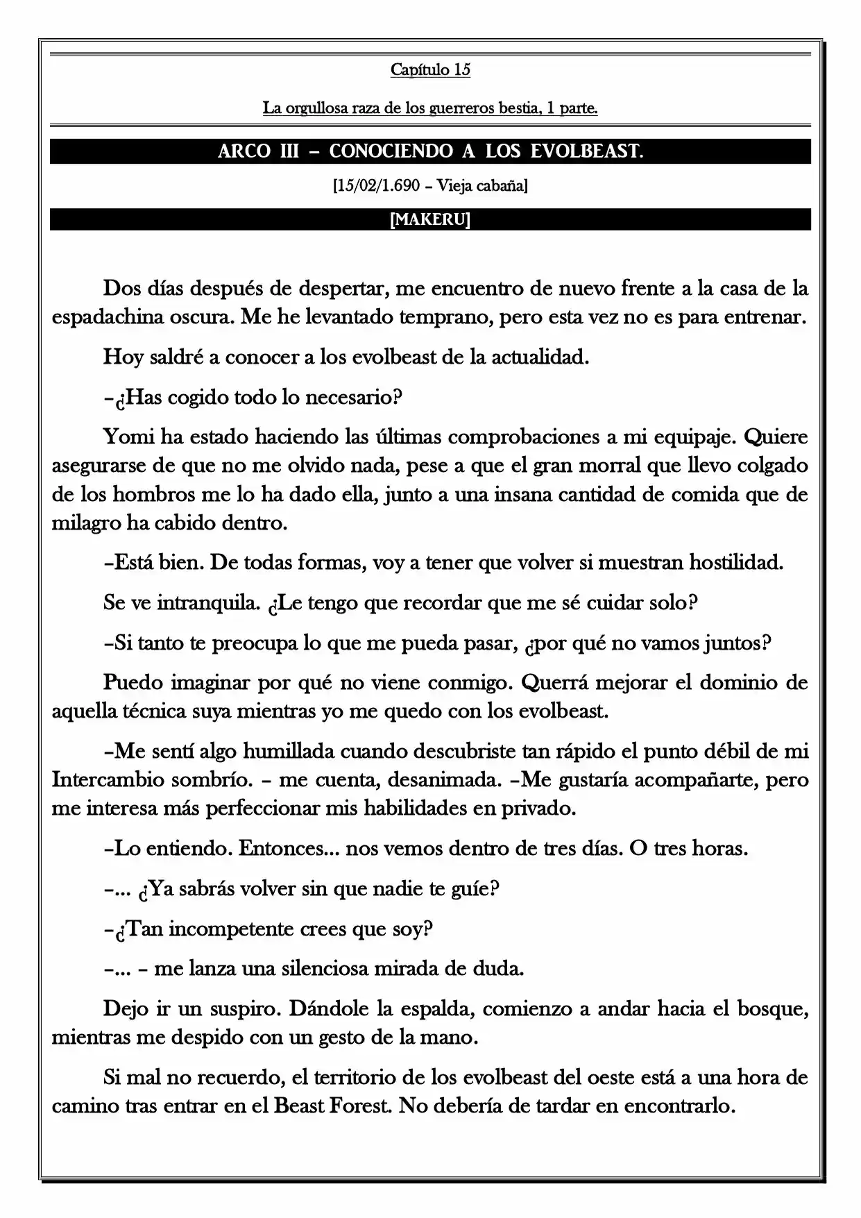 Monochrome Cross - Remade (Novela) - Capítulo 15 - Página 2 - LectorTMOo