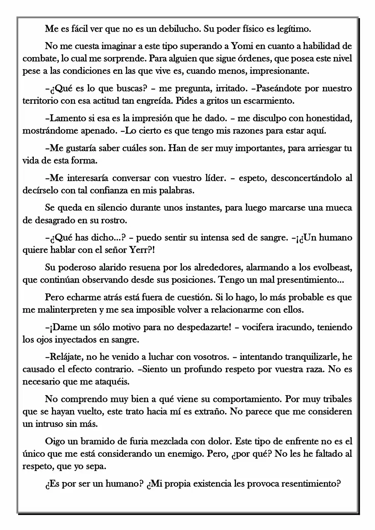 Monochrome Cross - Remade (Novela) - Capítulo 15 - Página 5 - LectorTMOo