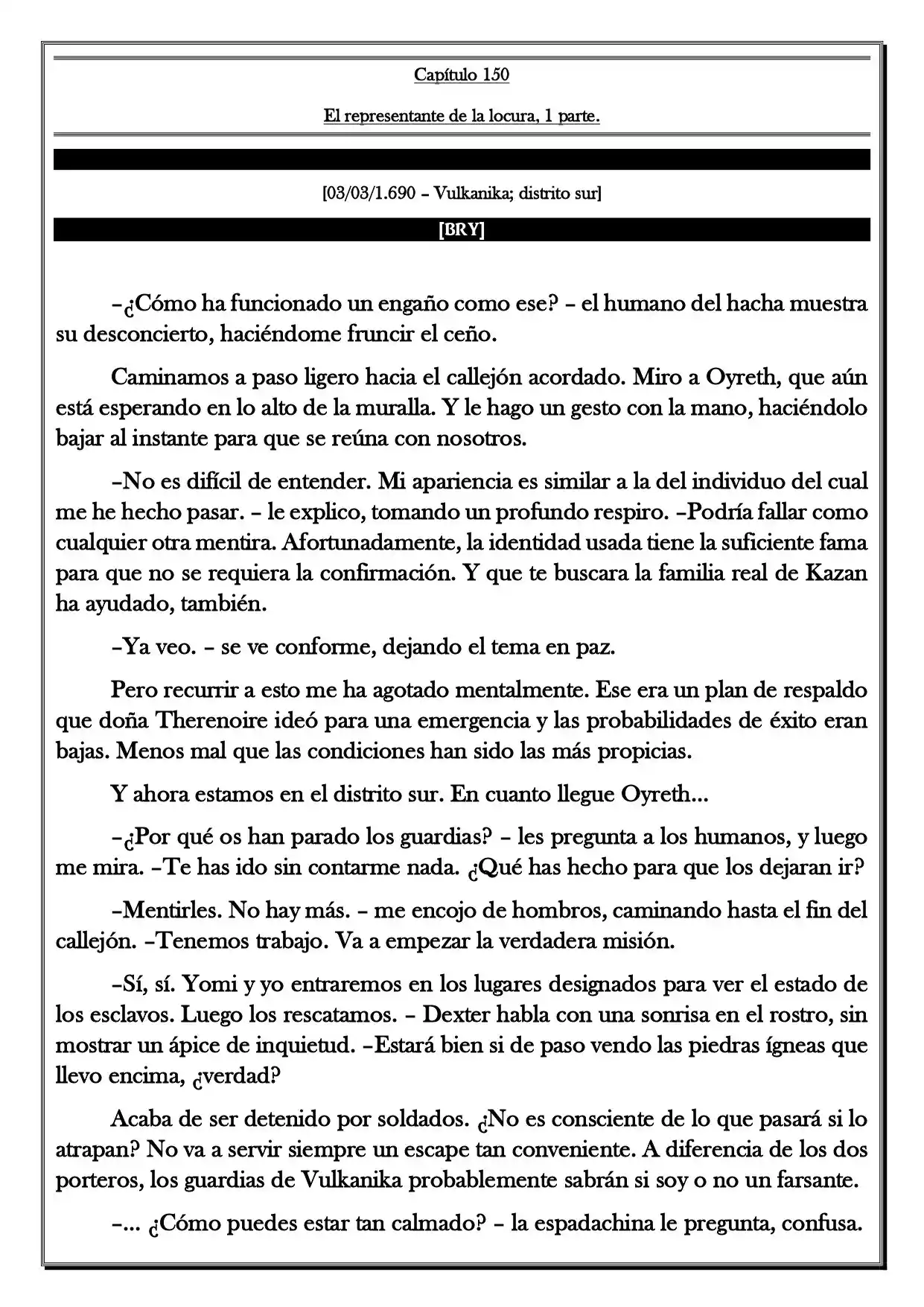 Monochrome Cross - Remade (Novela) - Capítulo 150 - Página 2 - LectorTMOo