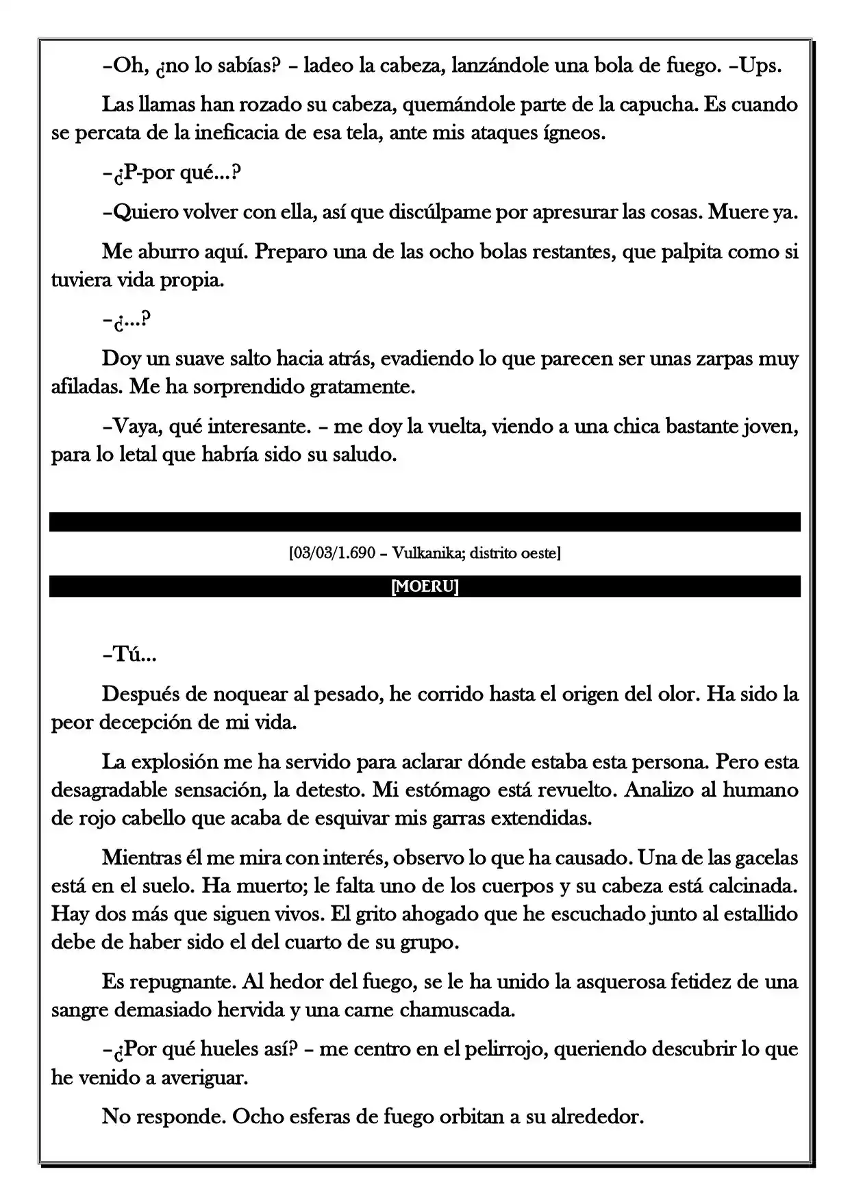 Monochrome Cross - Remade (Novela) - Capítulo 150 - Página 5 - LectorTMOo