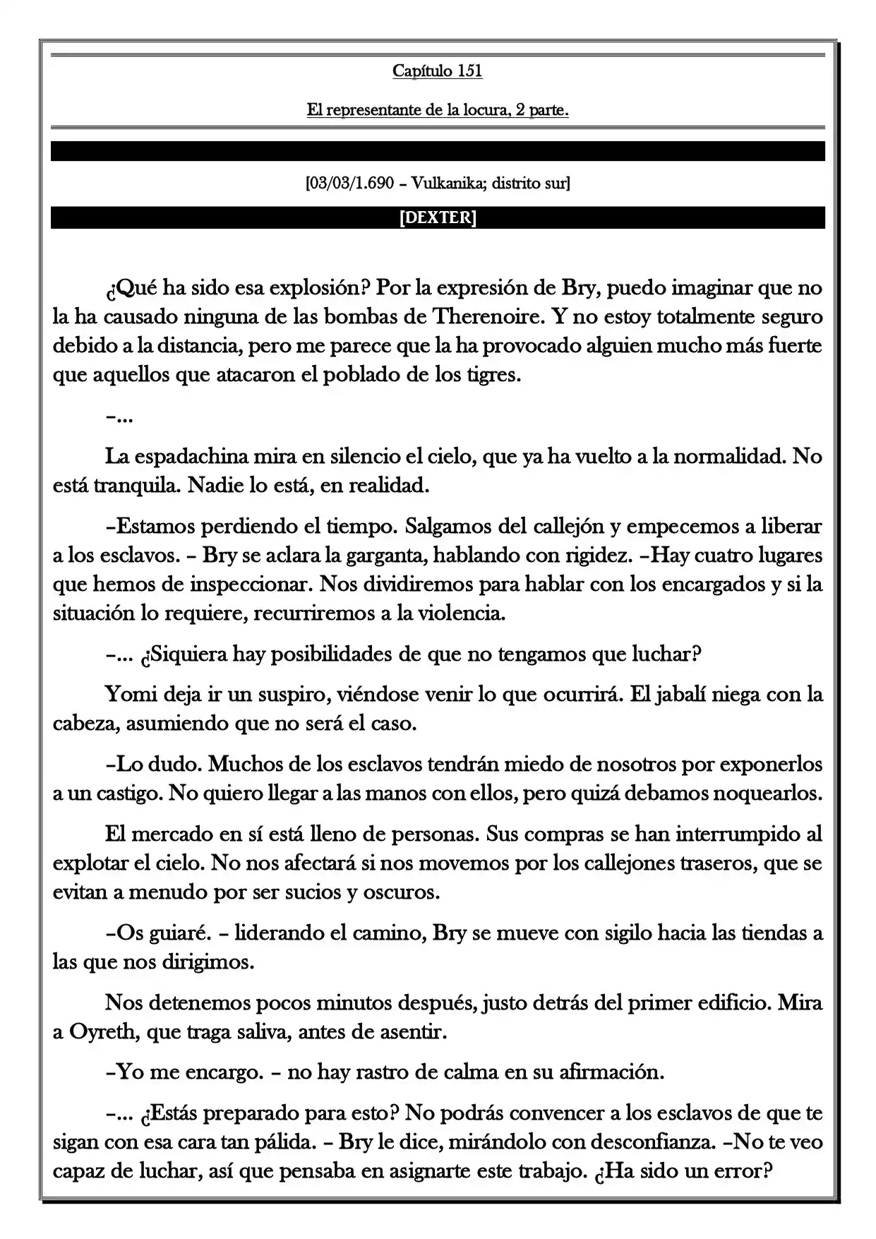 Monochrome Cross - Remade (Novela) - Capítulo 151 - Página 2 - LectorTMOo