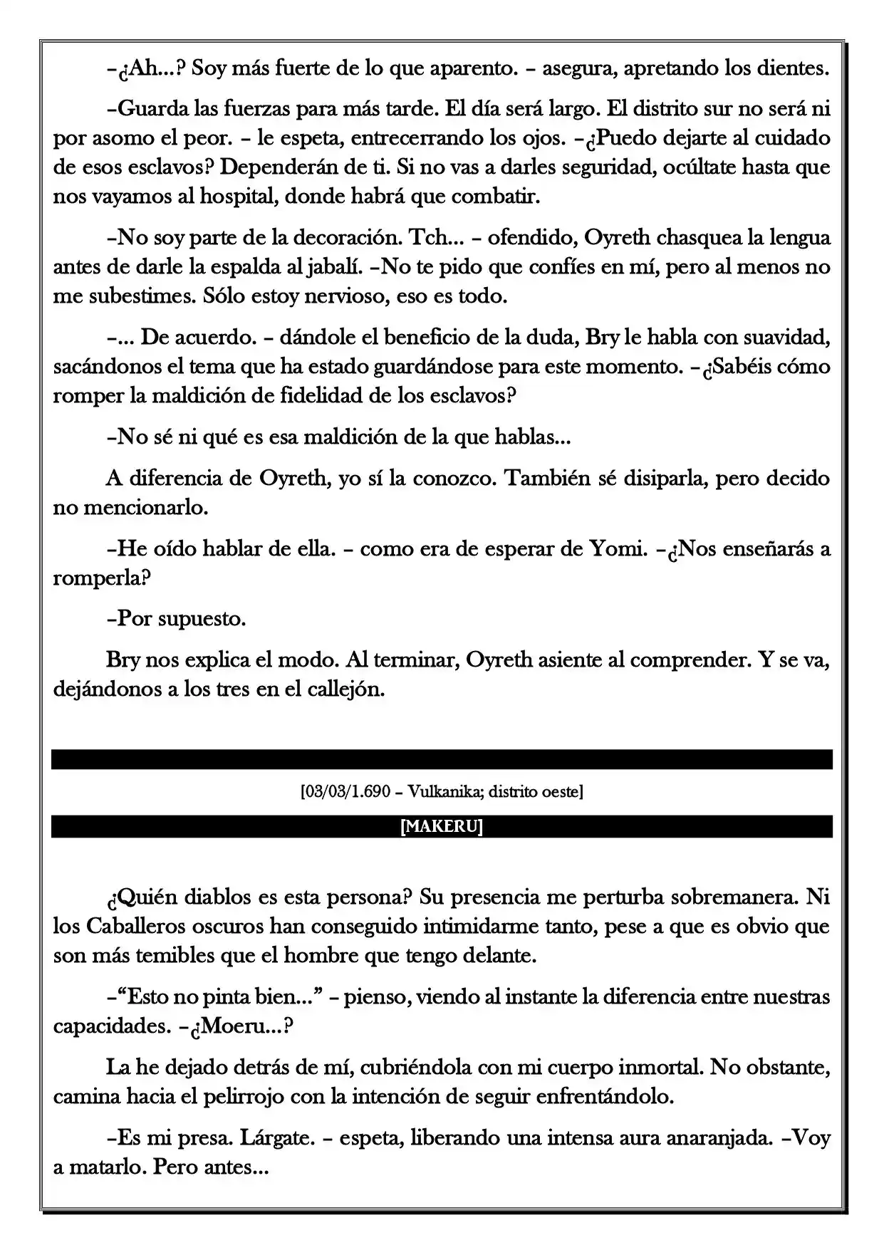 Monochrome Cross - Remade (Novela) - Capítulo 151 - Página 3 - LectorTMOo