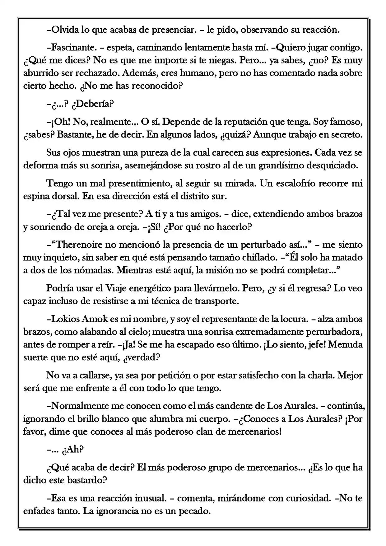 Monochrome Cross - Remade (Novela) - Capítulo 151 - Página 5 - LectorTMOo