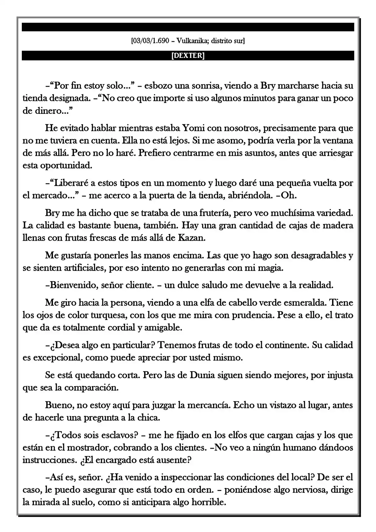 Monochrome Cross - Remade (Novela) - Capítulo 152 - Página 3 - LectorTMOo