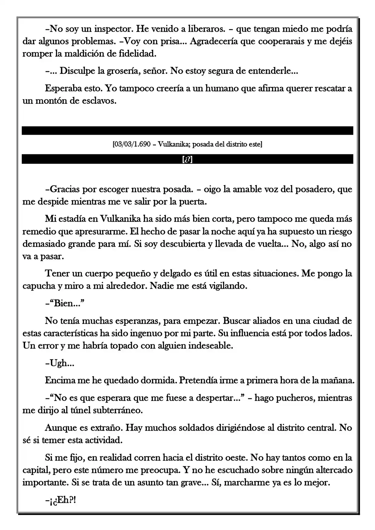 Monochrome Cross - Remade (Novela) - Capítulo 152 - Página 4 - LectorTMOo