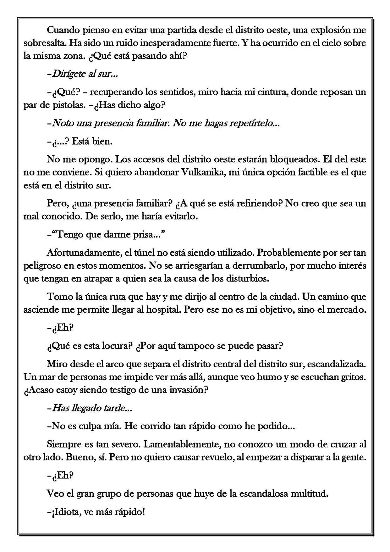 Monochrome Cross - Remade (Novela) - Capítulo 152 - Página 5 - LectorTMOo
