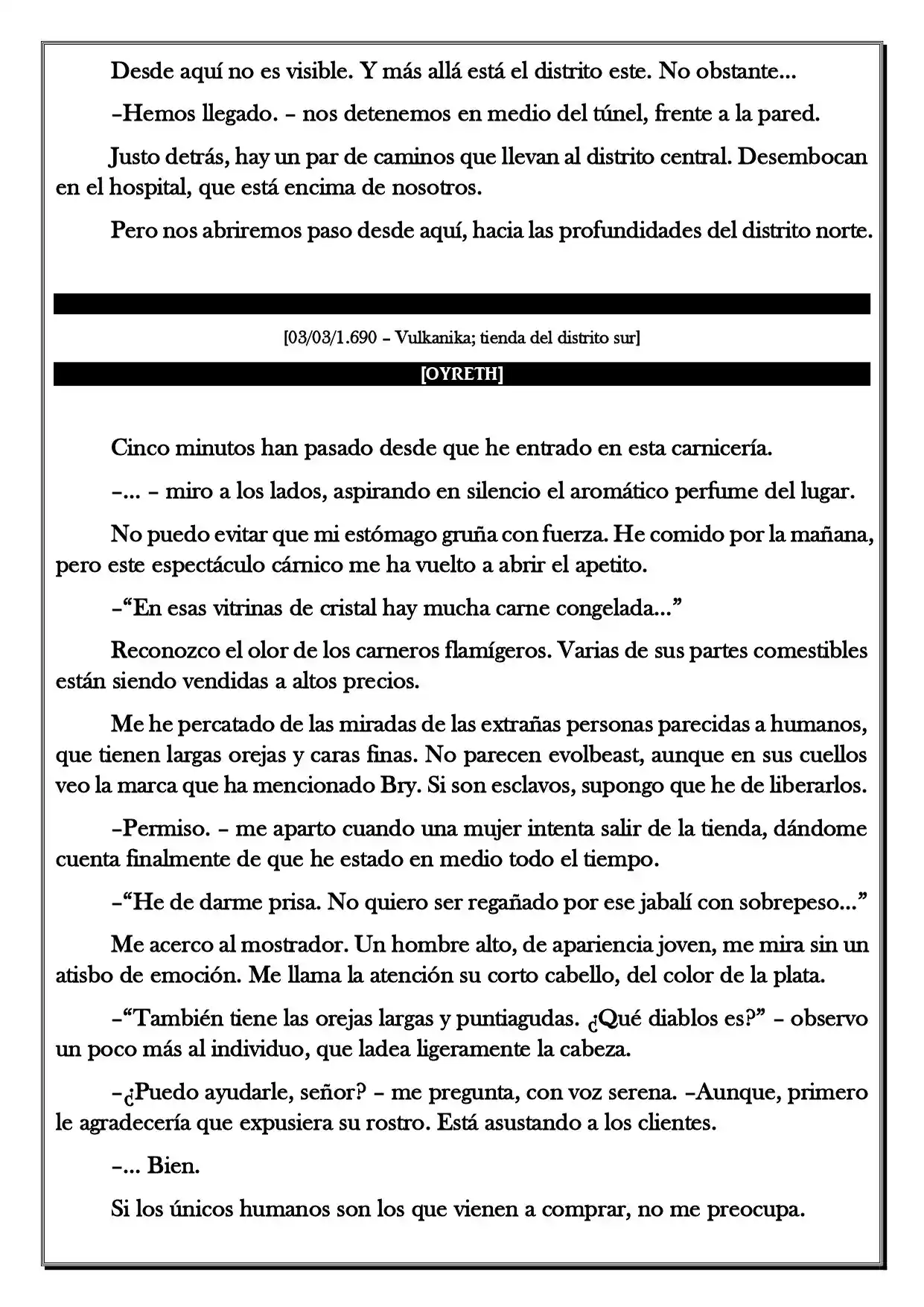 Monochrome Cross - Remade (Novela) - Capítulo 153 - Página 4 - LectorTMOo