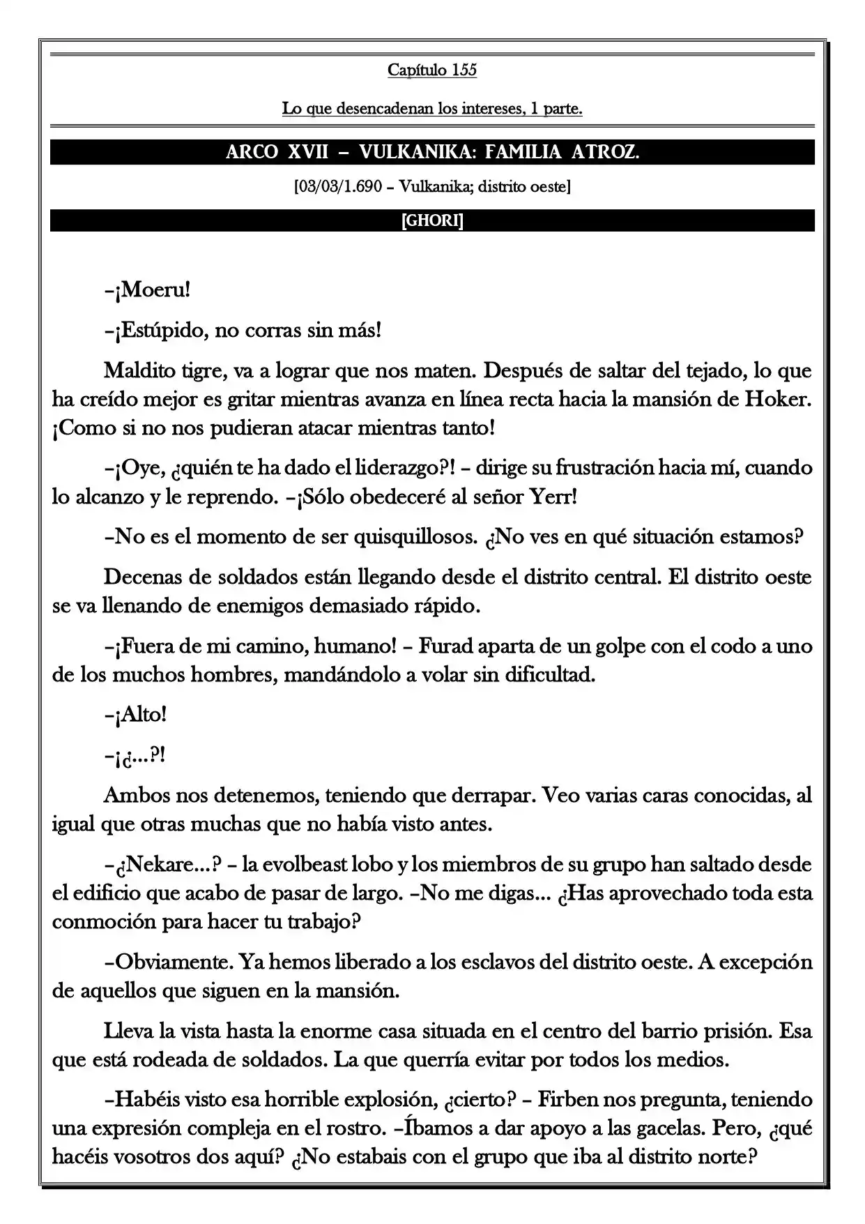 Monochrome Cross - Remade (Novela) - Capítulo 155 - Página 2 - LectorTMOo