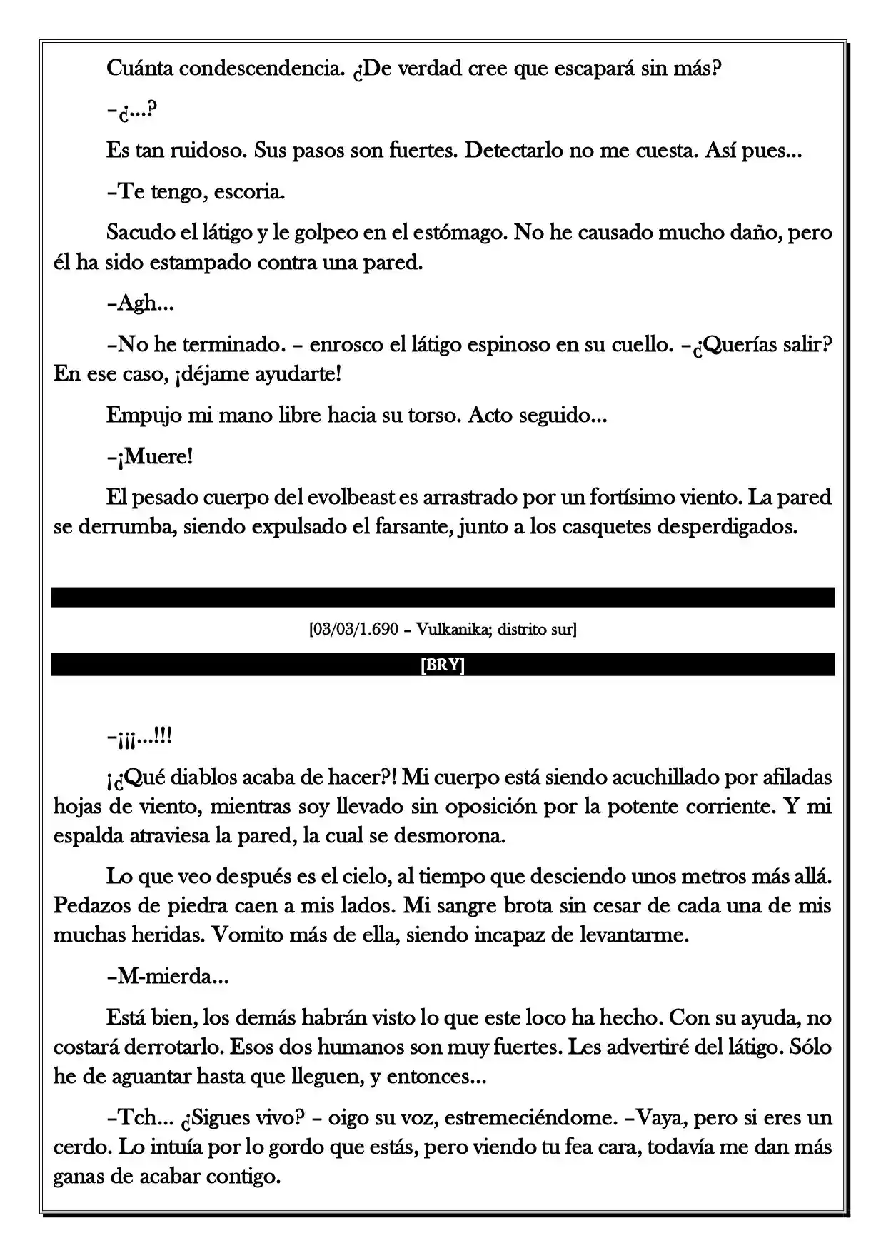 Monochrome Cross - Remade (Novela) - Capítulo 155 - Página 5 - LectorTMOo