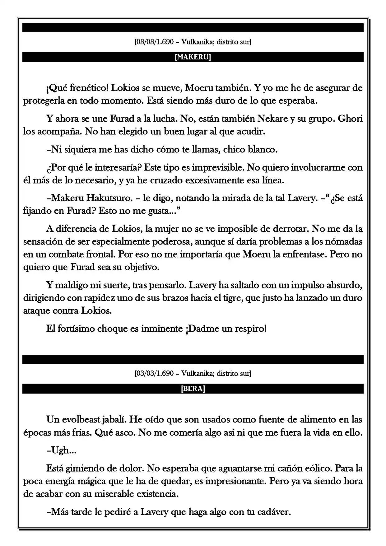 Monochrome Cross - Remade (Novela) - Capítulo 156 - Página 3 - LectorTMOo