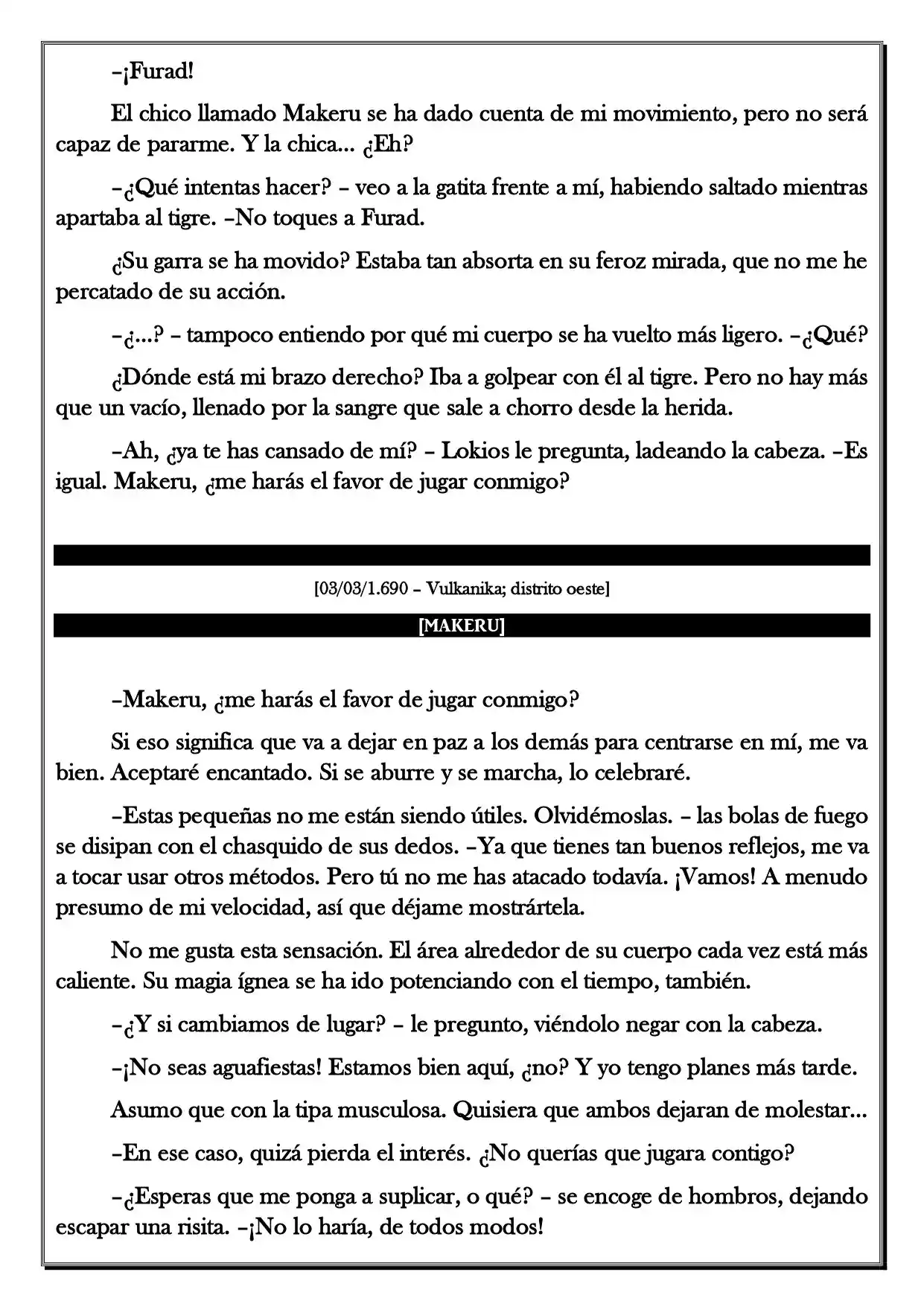 Monochrome Cross - Remade (Novela) - Capítulo 156 - Página 5 - LectorTMOo