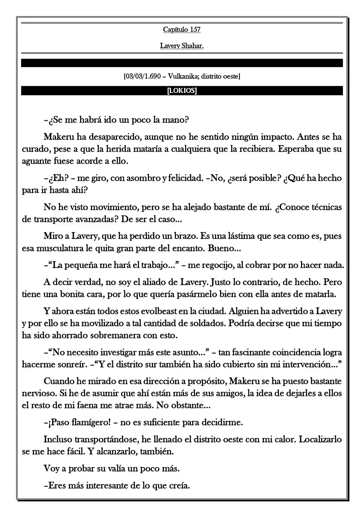 Monochrome Cross - Remade (Novela) - Capítulo 157 - Página 2 - LectorTMOo