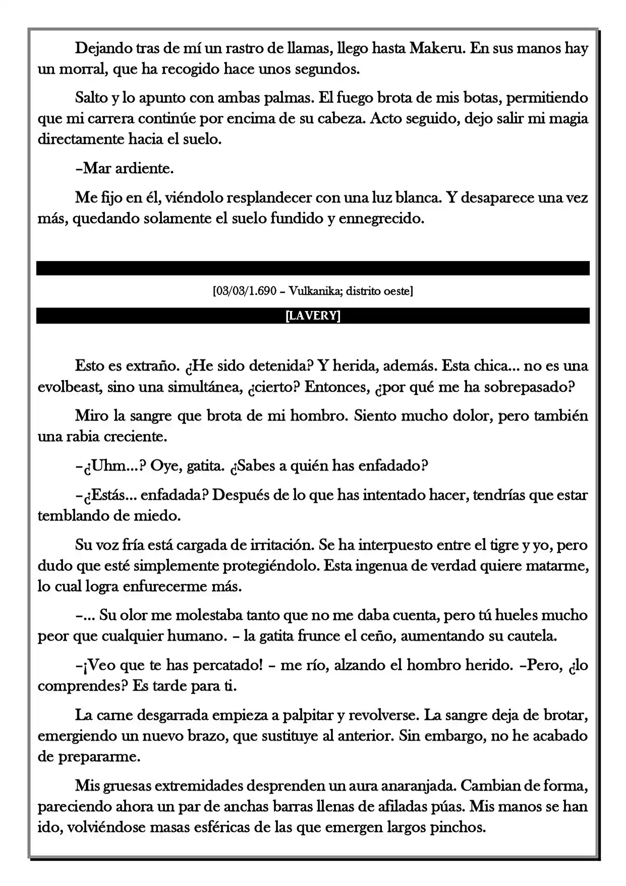 Monochrome Cross - Remade (Novela) - Capítulo 157 - Página 3 - LectorTMOo