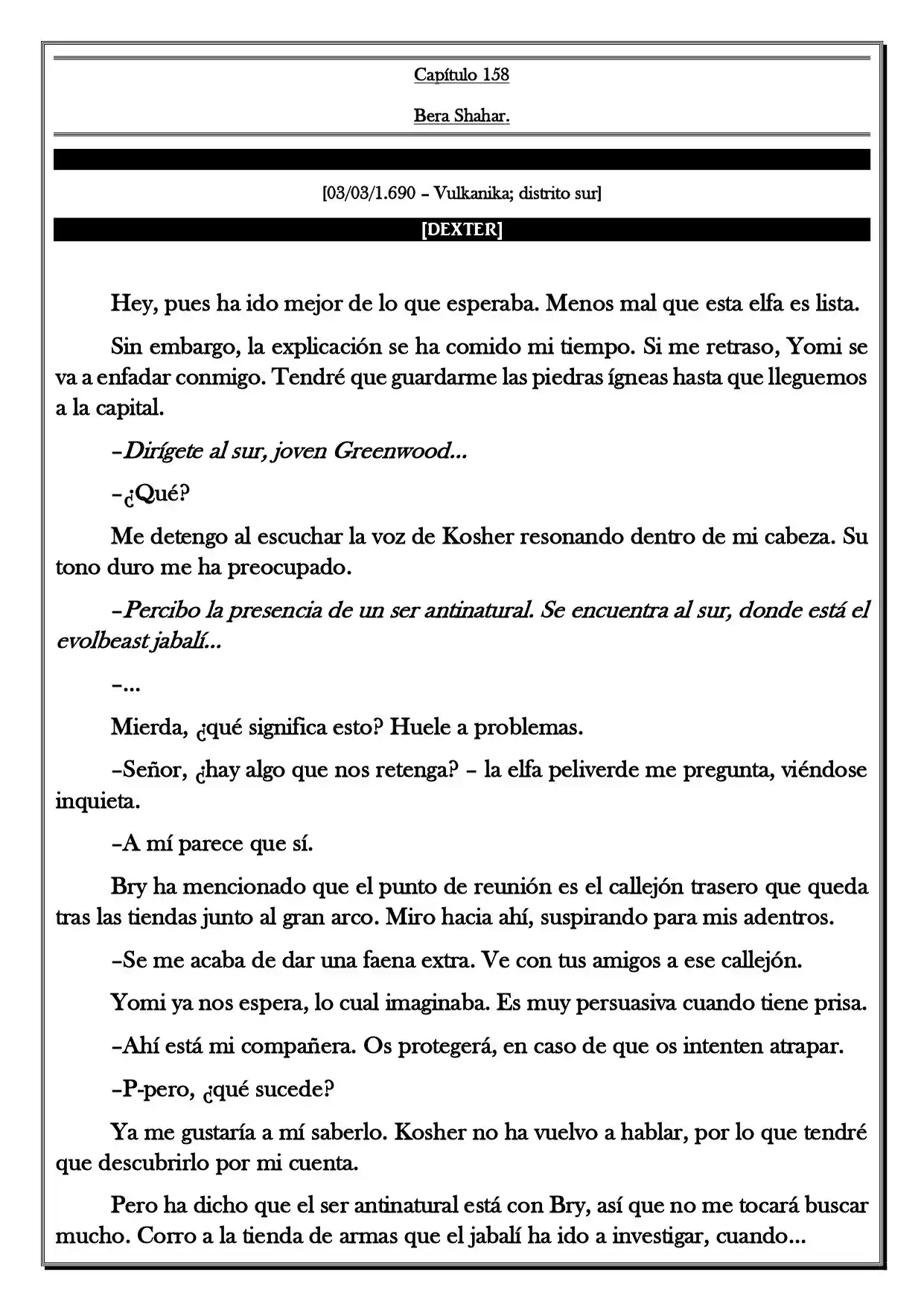 Monochrome Cross - Remade (Novela) - Capítulo 158 - Página 2 - LectorTMOo