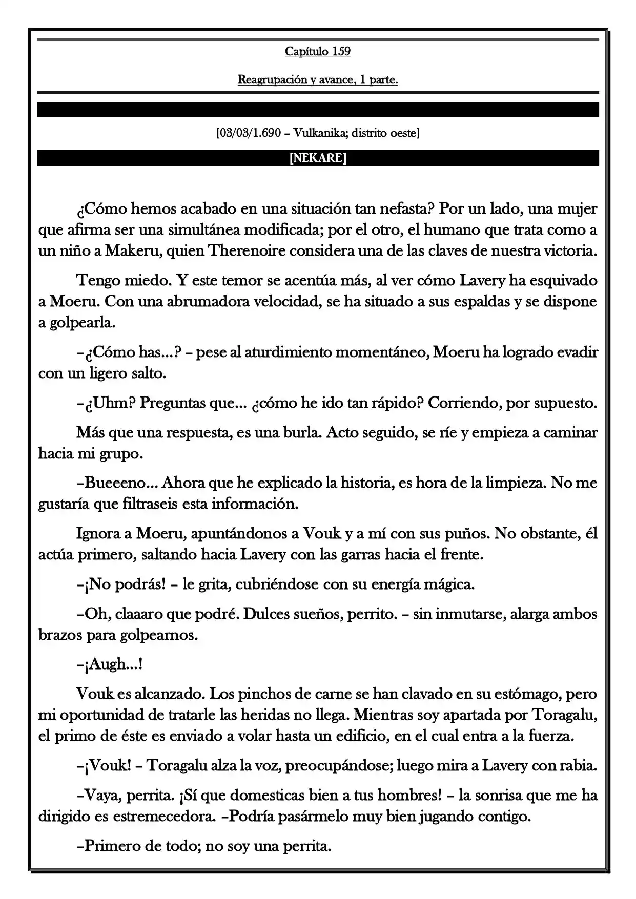 Monochrome Cross - Remade (Novela) - Capítulo 159 - Página 2 - LectorTMOo