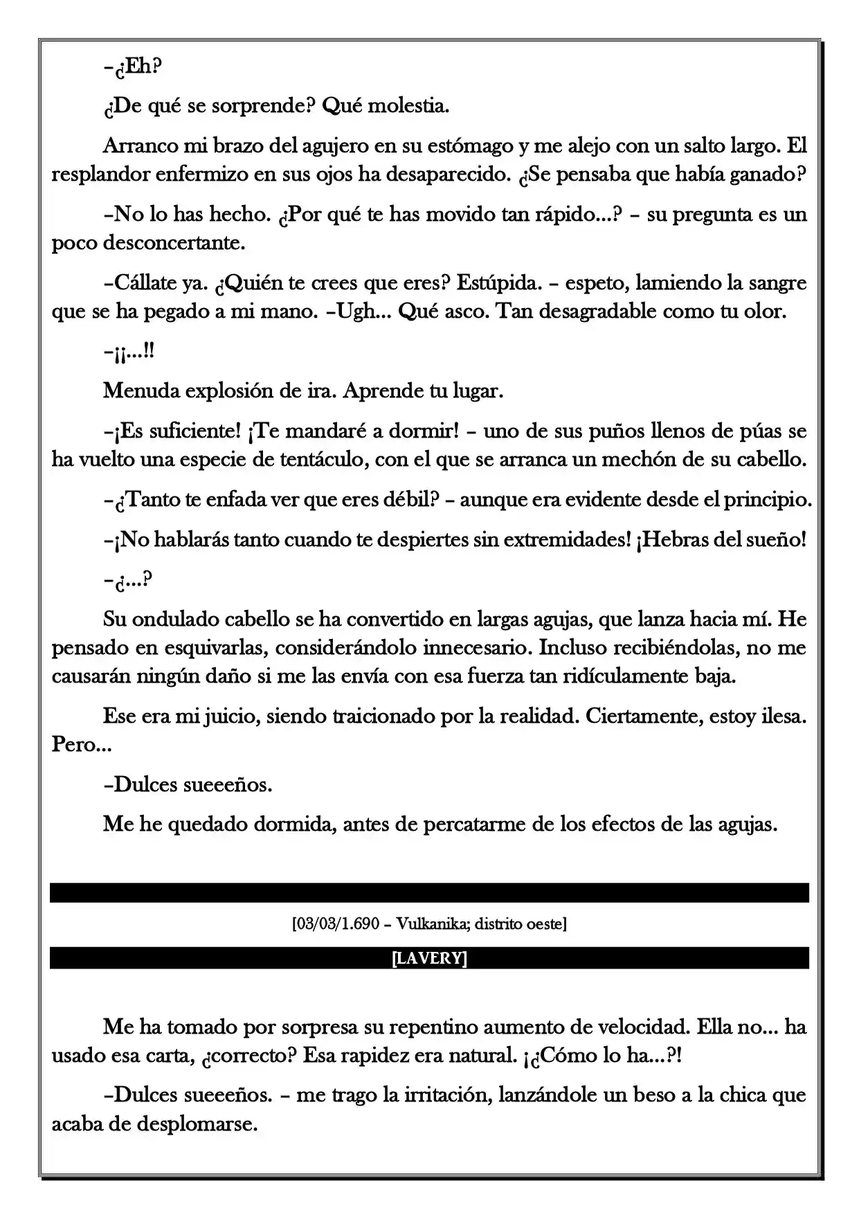 Monochrome Cross - Remade (Novela) - Capítulo 159 - Página 5 - LectorTMOo