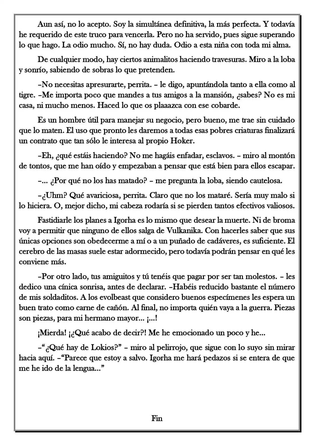 Monochrome Cross - Remade (Novela) - Capítulo 159 - Página 6 - LectorTMOo