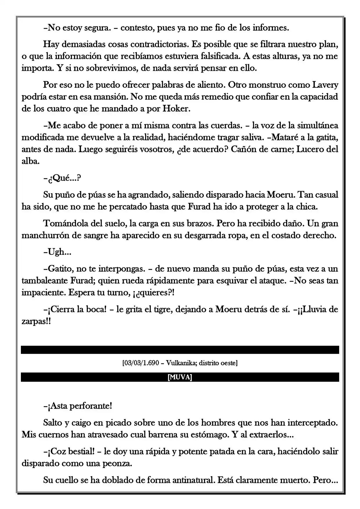 Monochrome Cross - Remade (Novela) - Capítulo 160 - Página 3 - LectorTMOo
