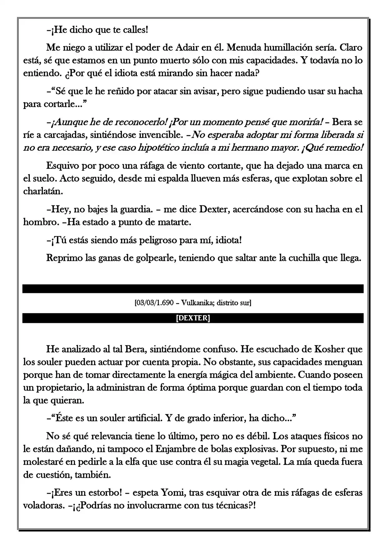 Monochrome Cross - Remade (Novela) - Capítulo 161 - Página 4 - LectorTMOo