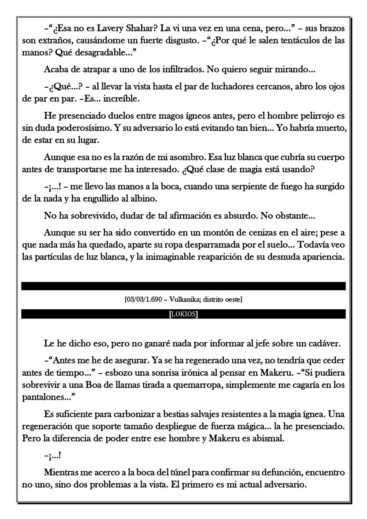 Monochrome Cross - Remade (Novela) - Capítulo 164 - Página 4 - LectorTMOo