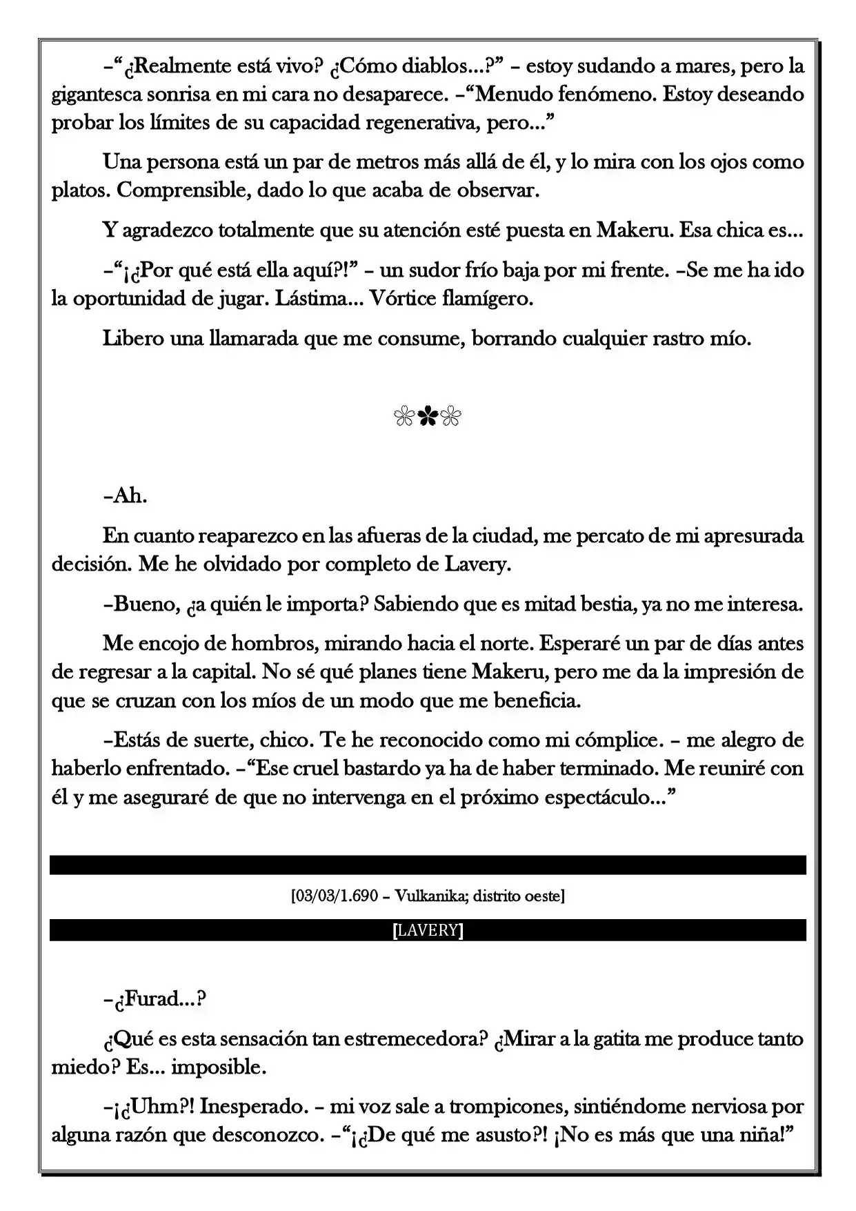 Monochrome Cross - Remade (Novela) - Capítulo 164 - Página 5 - LectorTMOo